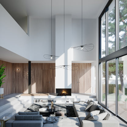 Hängeleuchte ESKOLA 110 schwarz