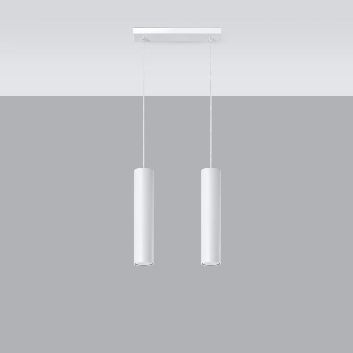 Hängeleuchte LAGOS 2 weiß