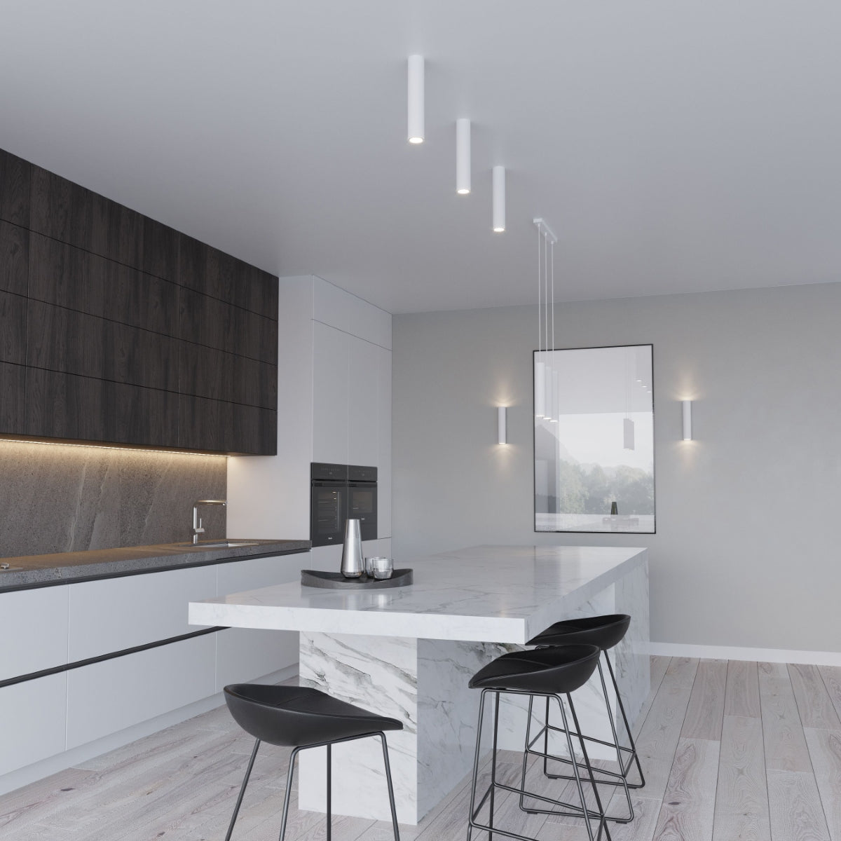 Hängeleuchte LAGOS 3L weiß