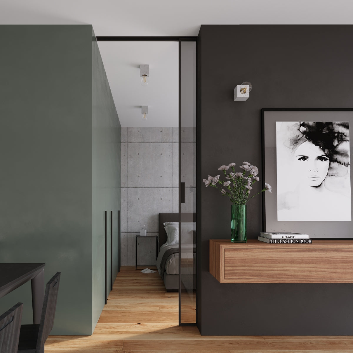 Tischleuchte ARIZ Beton