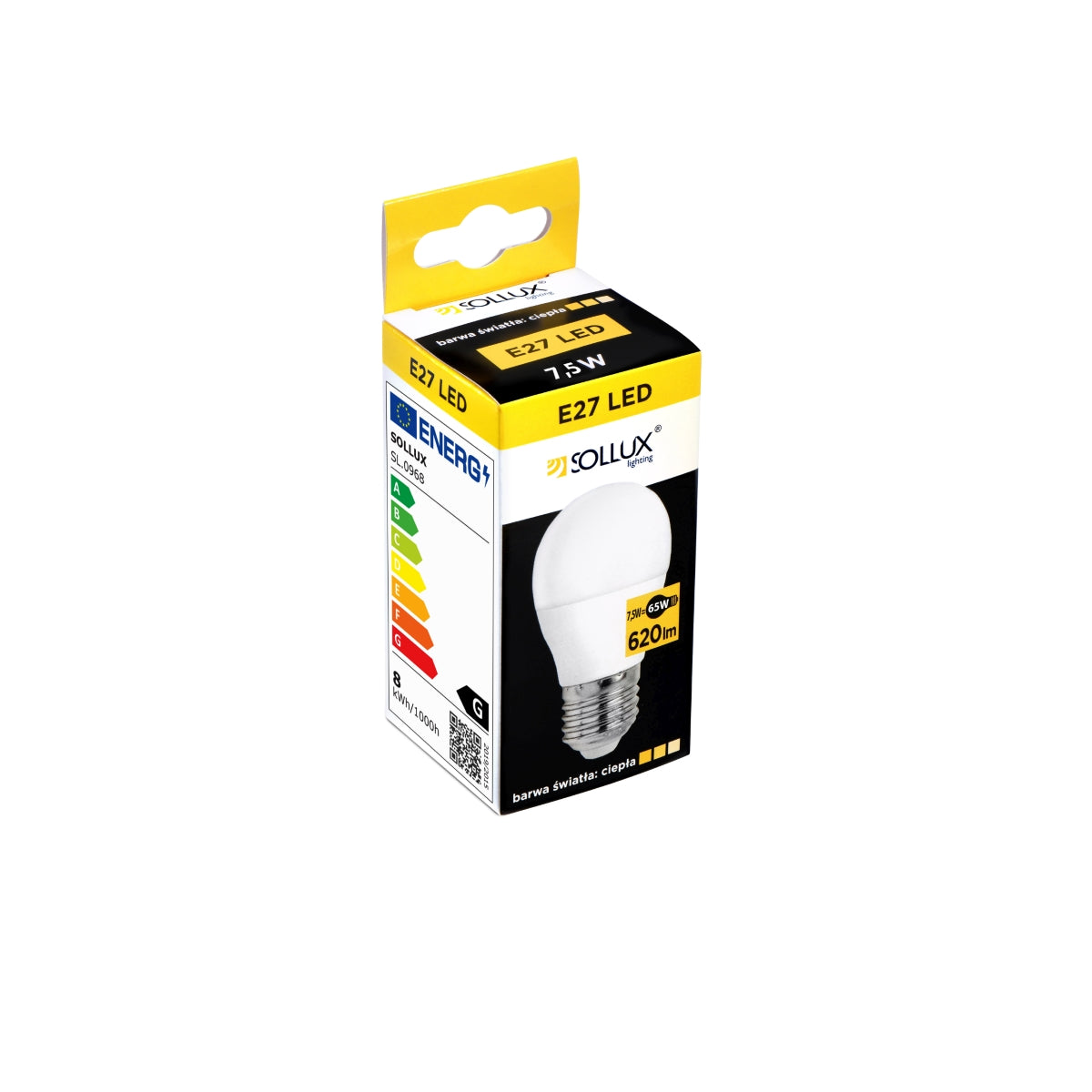LED-Glühbirne: E27 Warmweiß