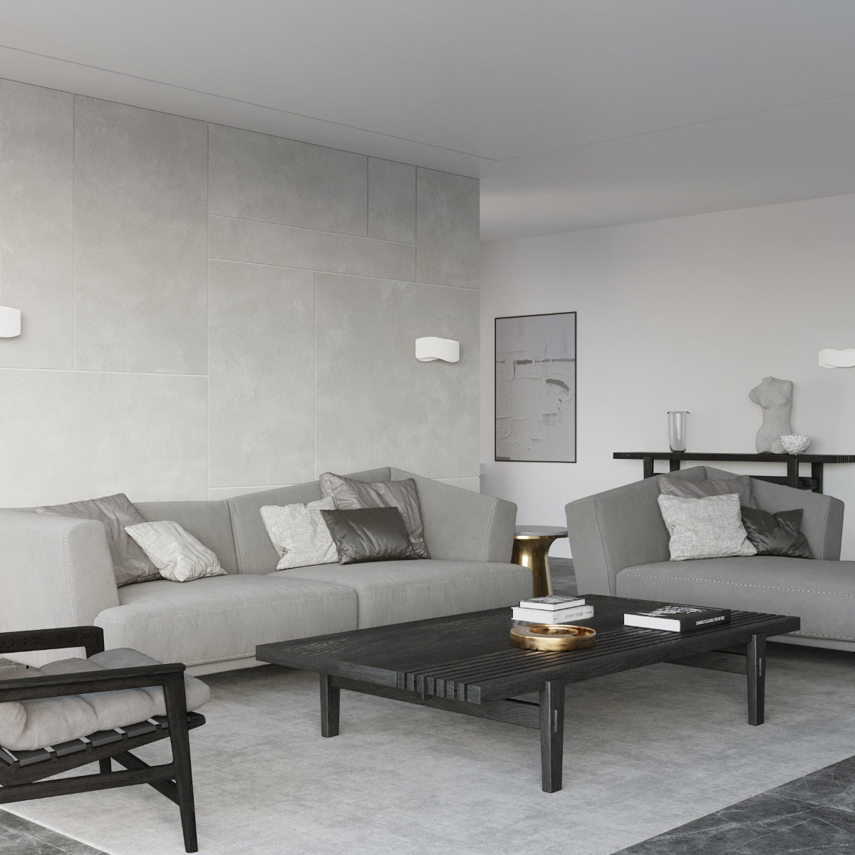 Wandleuchte TILA 40 weiß