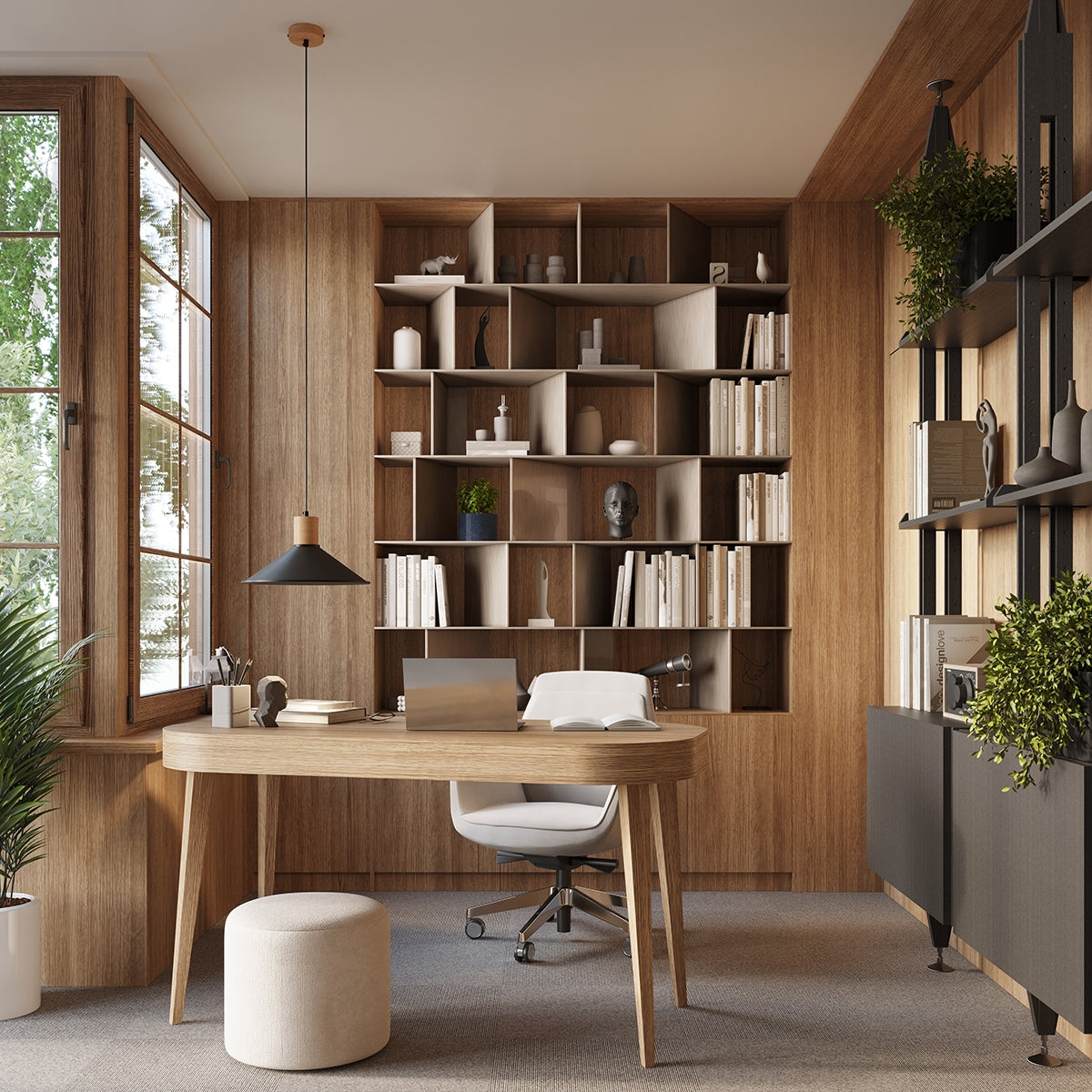 Pendelleuchte JAGA Schwarz