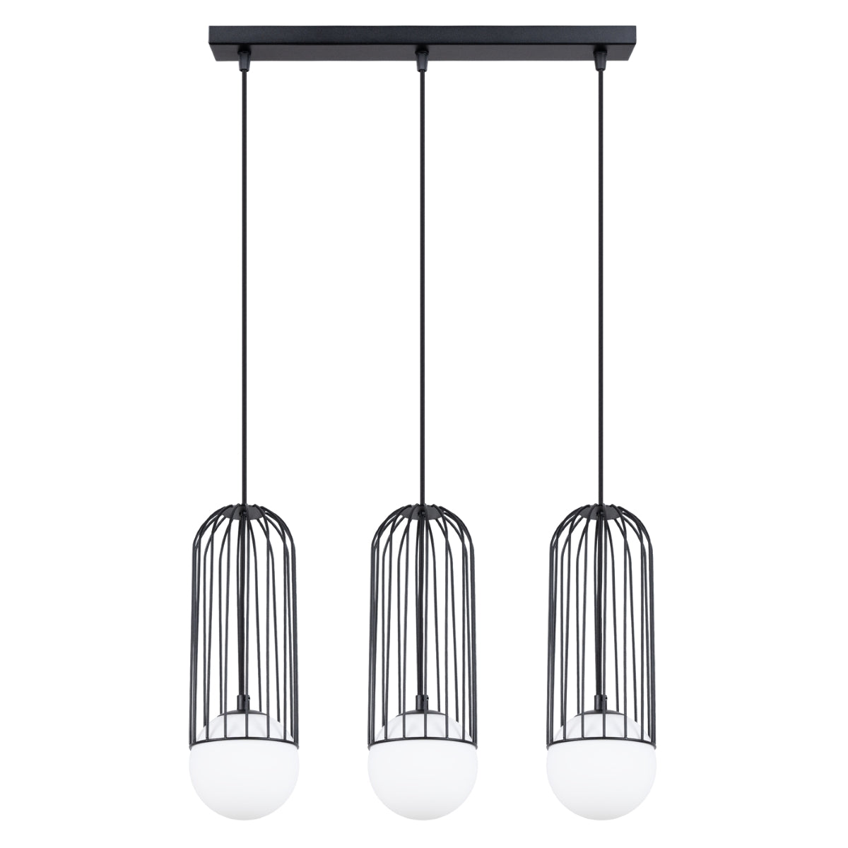 Pendelleuchte BRINA 3L Schwarz
