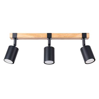 Plafond FAGER 3 Schwarz