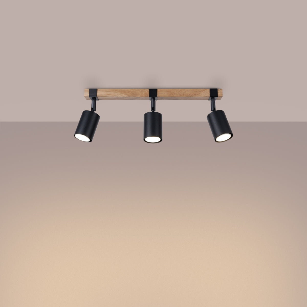 Plafond FAGER 3 Schwarz