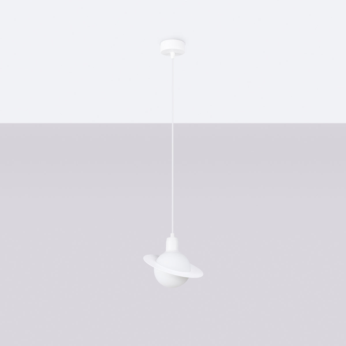 Pendelleuchte HYPERION 1 Weiß