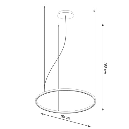 Lampe Premium LED Ringlampe
